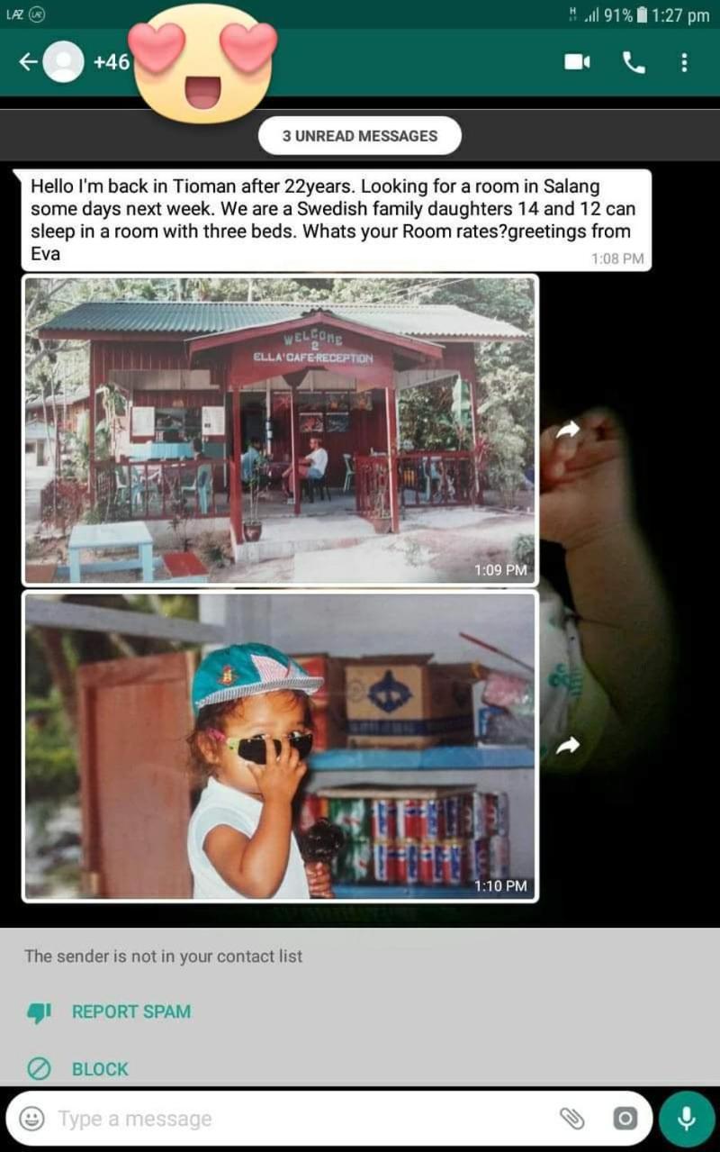 ホテル Ella'S Place Salang Tioman エクステリア 写真